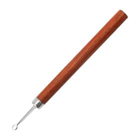 Wooden Handle Carving Pull Burin Stainless Steel Fruit And Vegetable Platter Graver Chef Edge Drawing Knife (Option: Pull Burin 3)