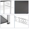 3-Tier Kitchen storage shelf;  Baker's Rack ; Microwave Stand with Storage for Kitchen Dining Room Living room